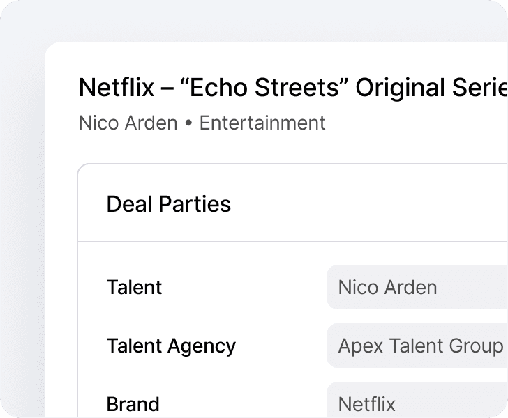 Brand Deal Parsing